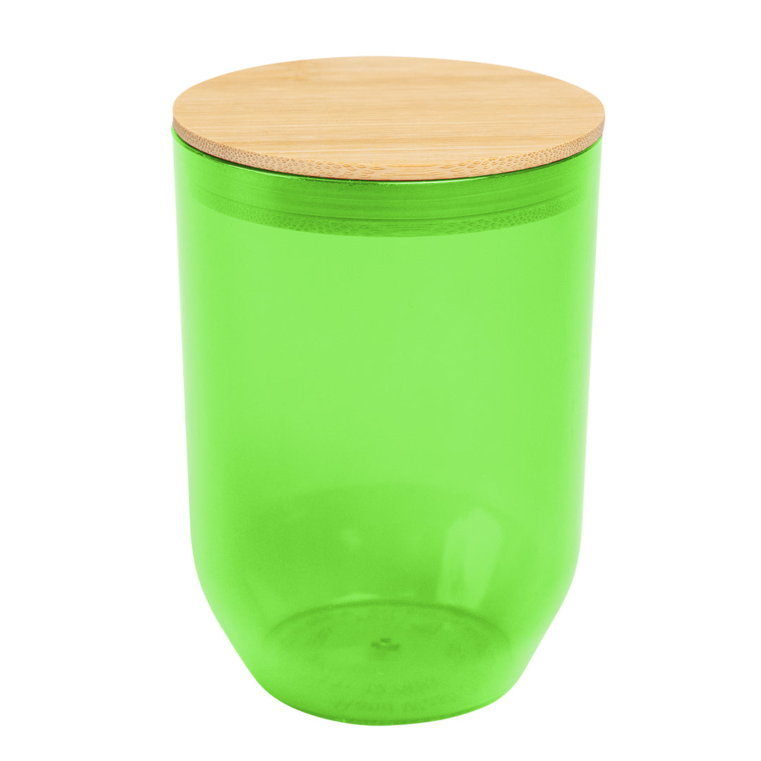 12 Oz. Montrose rPET Wine Tumbler With Bamboo Lid