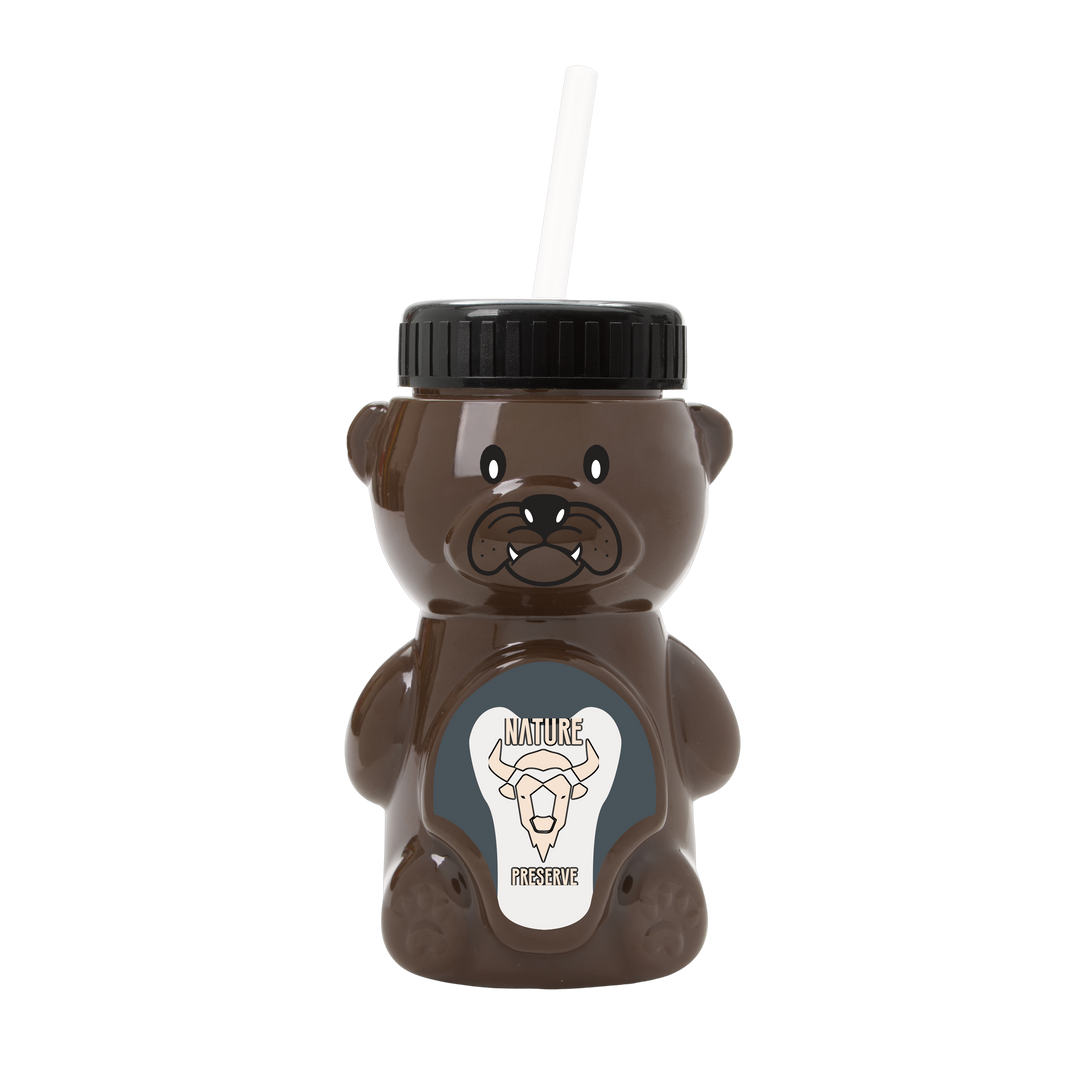 Cubbie RPET Bottle with Straw Lid - 20 oz.