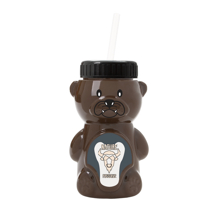 Cubbie RPET Bottle with Straw Lid - 20 oz.
