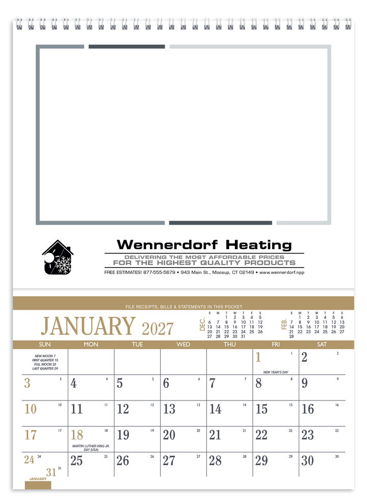 Triumph® Calendars Recipe Pocket Calendar