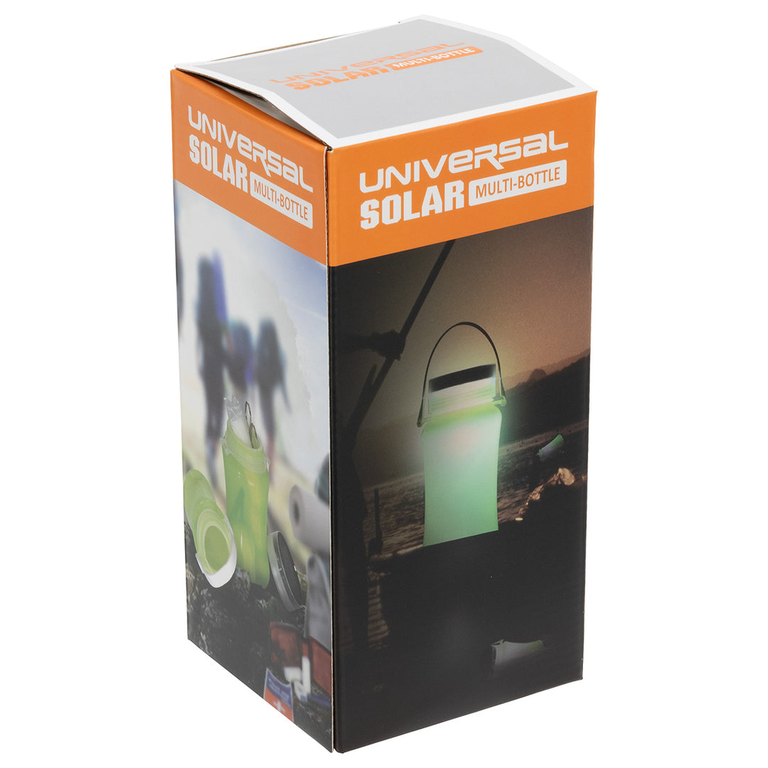 Foldable Waterproof Container with Solar Light