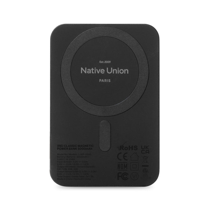 Native Union (RE)Classic Magnetic Power Bank 10000mAh