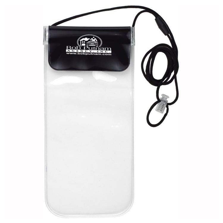 "Truckee" Clear Touch Through Water-Resistant Cell Phone and Accessories Carrying Case
