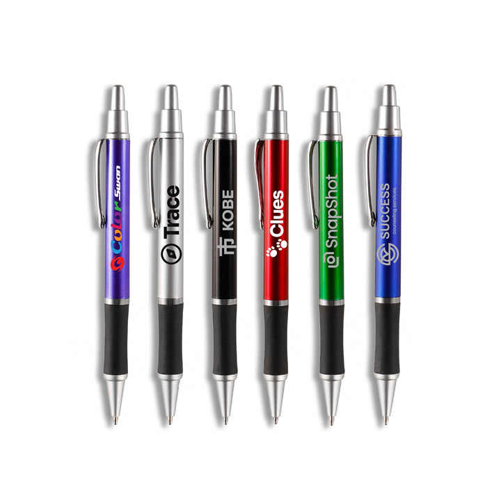 Sleeker Click Pen - Silver Accents