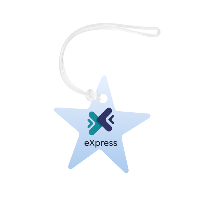 Full Color Wood Bag Tag - 5"