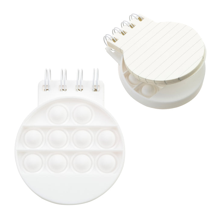 Round Spiral Notebook Push Pop