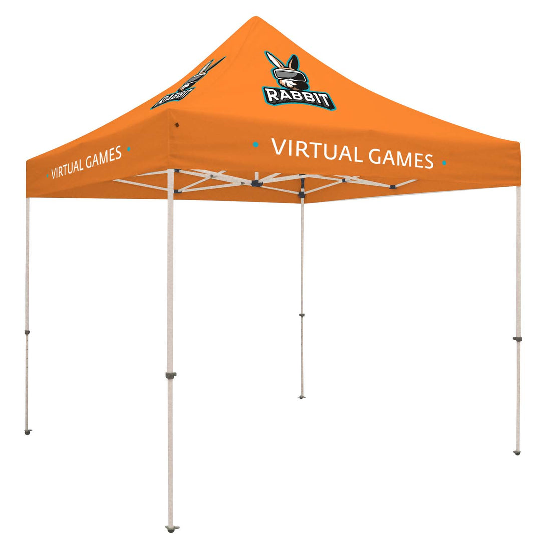10' Standard Tent Kit (Full-Color Imprint, 4 Locations)