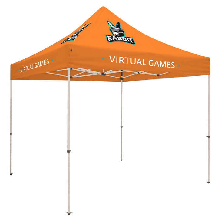 10' Standard Tent Kit (Full-Color Imprint, 4 Locations)
