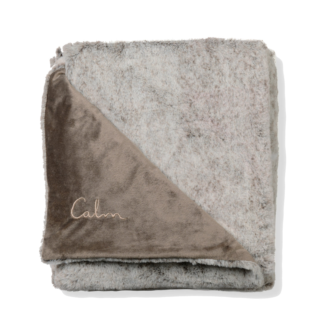 Luxe Faux Fur Throw Blanket