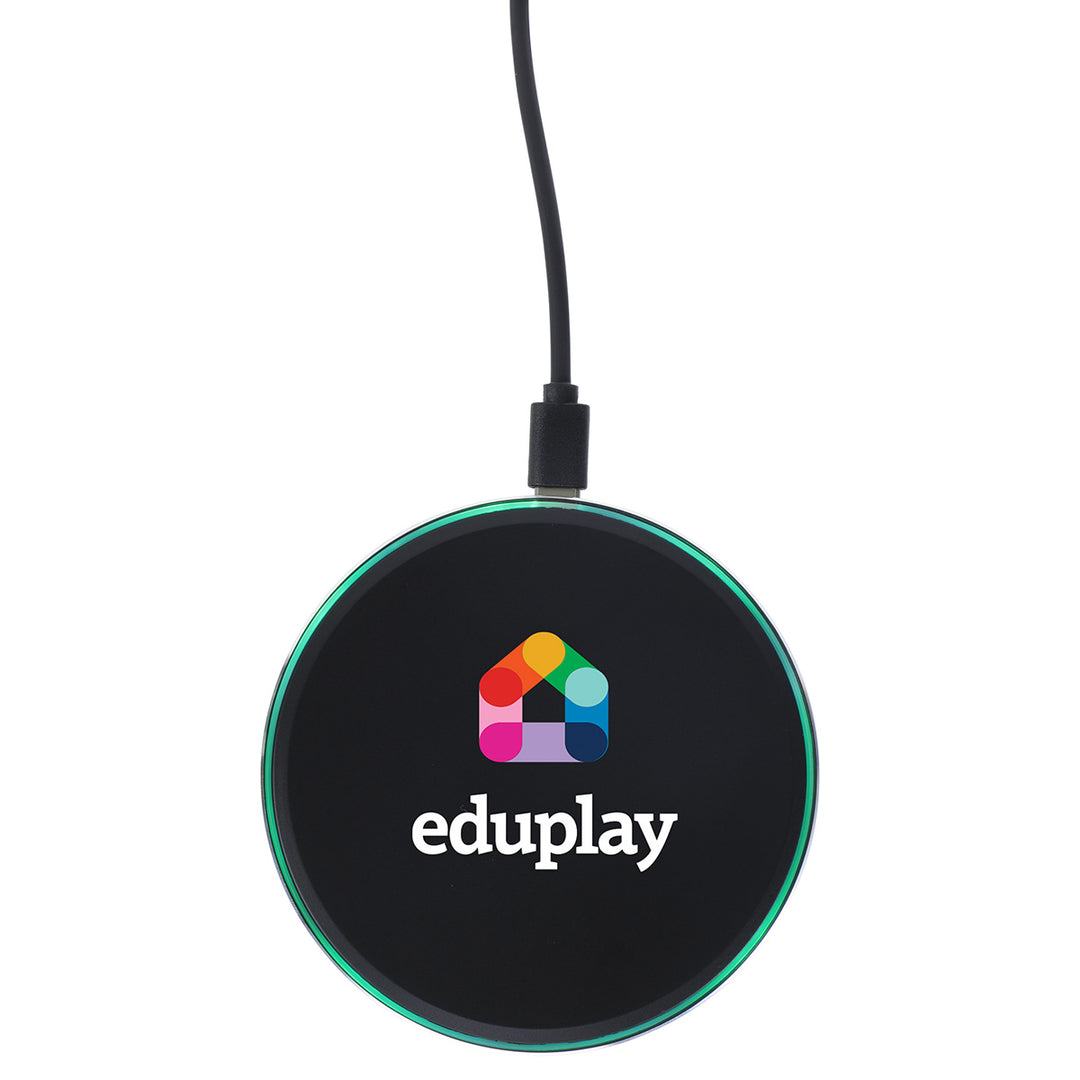 15W Light-up Aluminum Wireless Charger