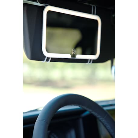 Car Visor Lighted Mirror