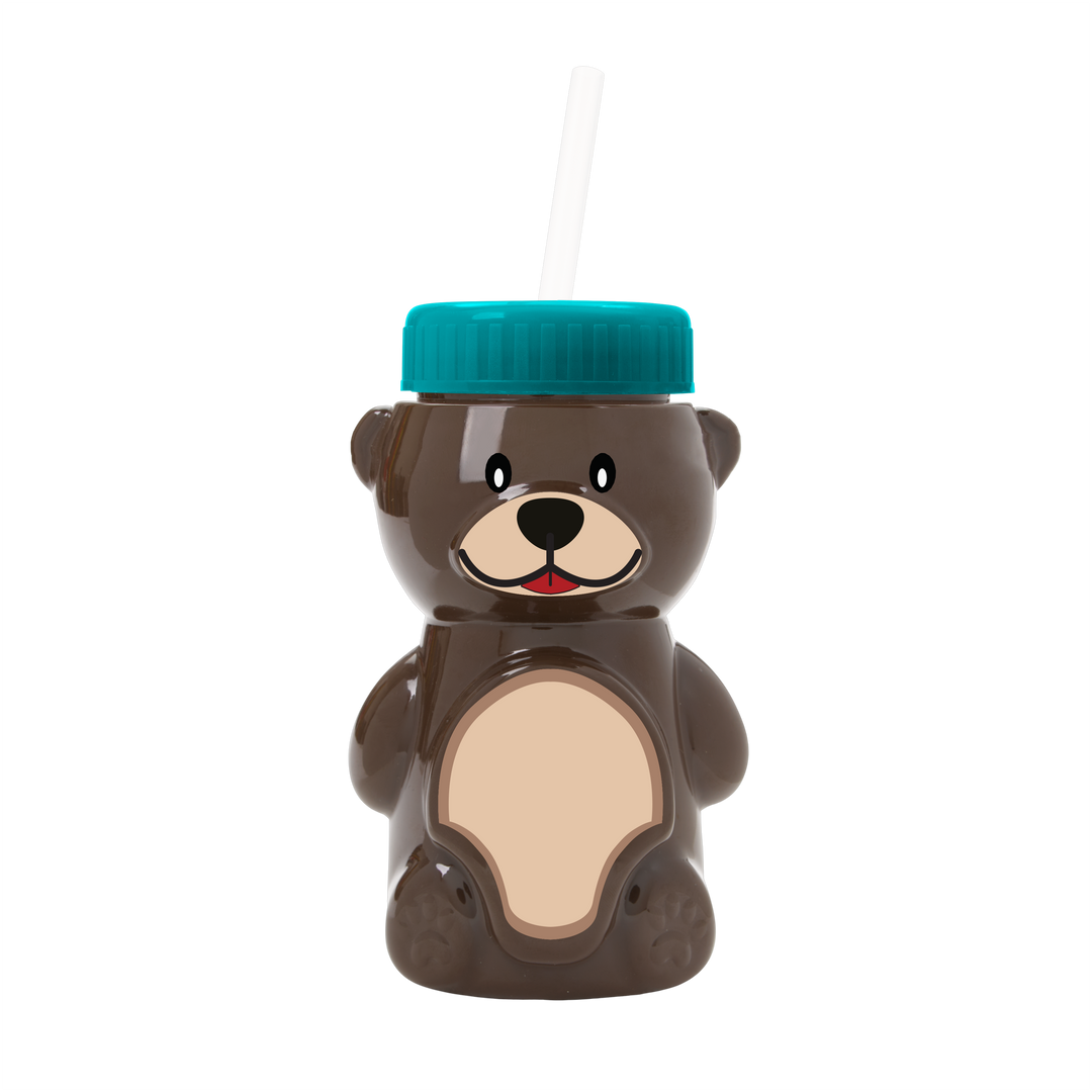 Cubbie RPET Bottle with Straw Lid - 20 oz.