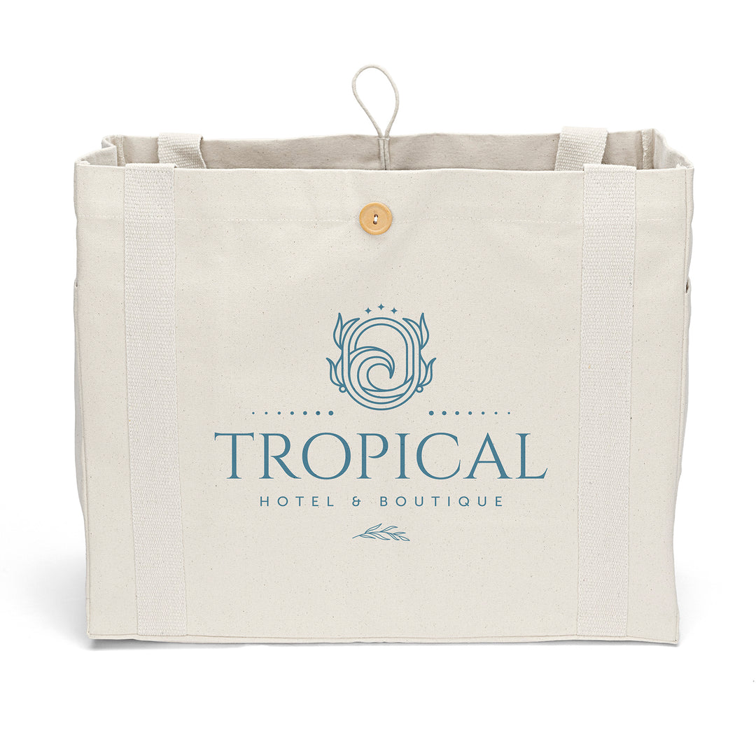 Sandford™- Deluxe Canvas Tote - Screen Print