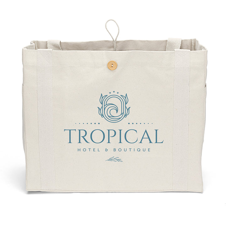 Sandford™- Deluxe Canvas Tote - Screen Print