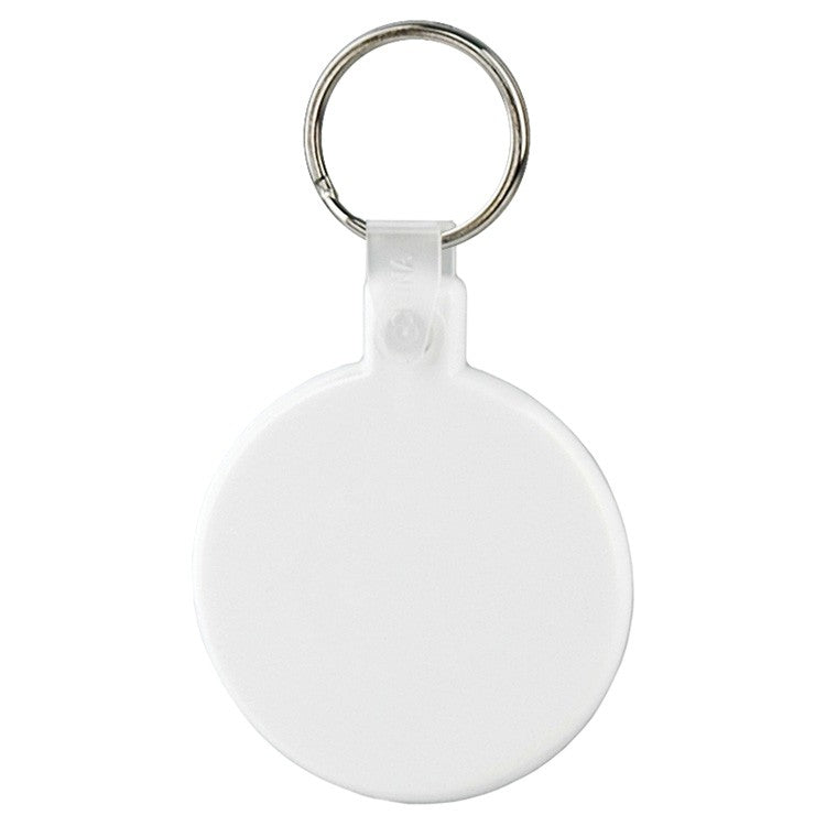 Soft Squeezable Key Tag (Round)