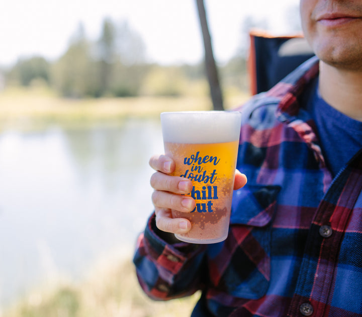 Silipint® Straight Up Pint Glass - 16 oz.