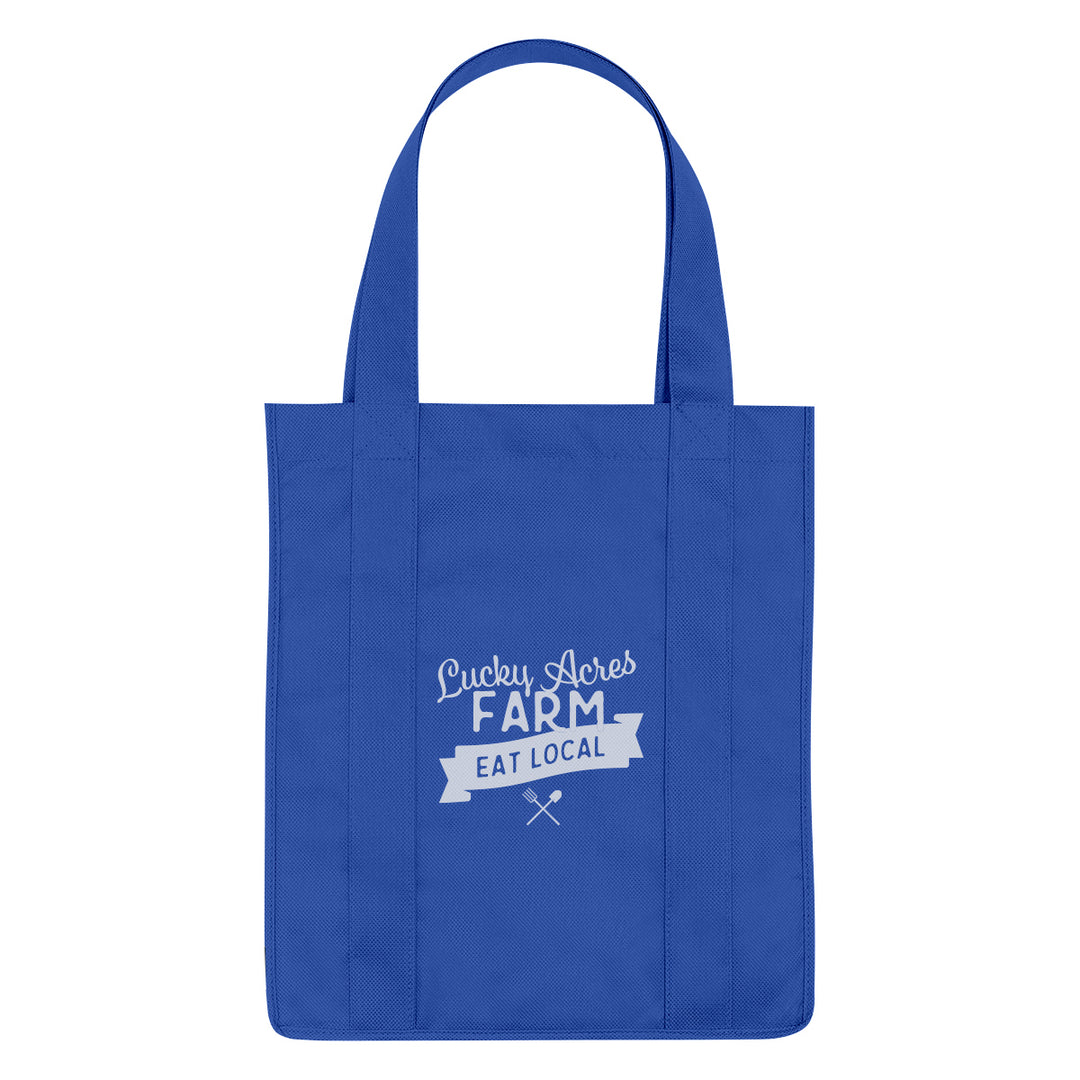 Non-Woven Shopper Tote Bag With 100% RPET Material