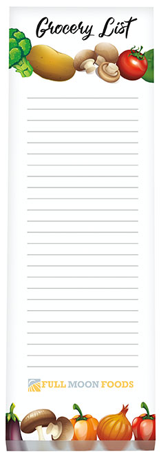 Souvenir® 3" x 9" Scratch Pad with Magnet, 25 Sheet