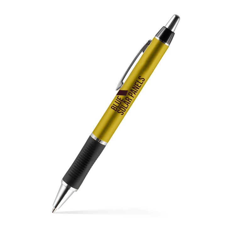 Barton Click Pen - Silver Accents