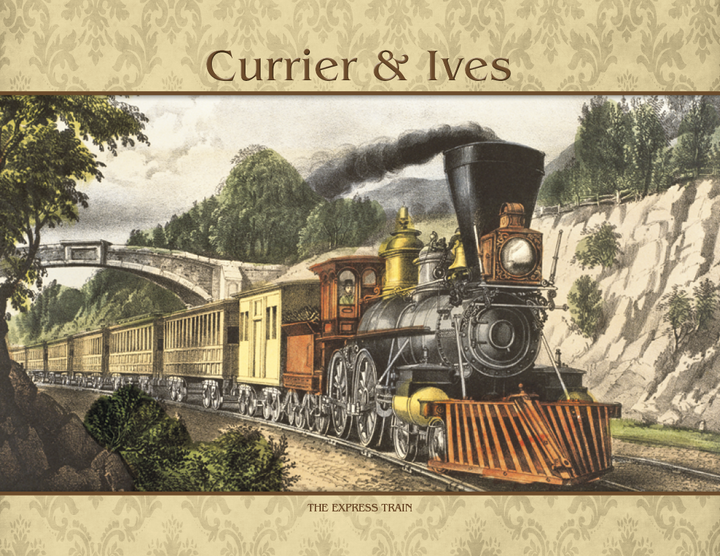 Good Value™ Currier & Ives - Stapled Calendar