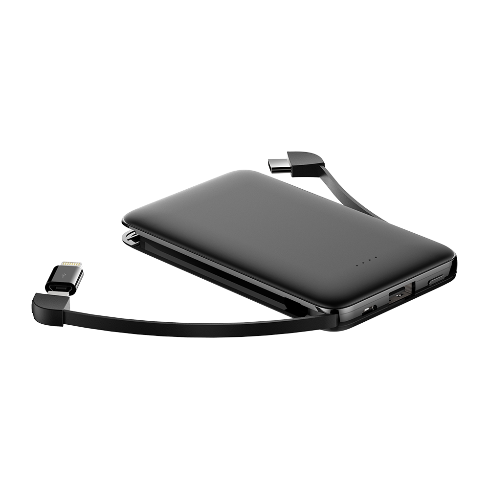 Hermosa 2.1A Output 5000mAh Card Shape Power Bank
