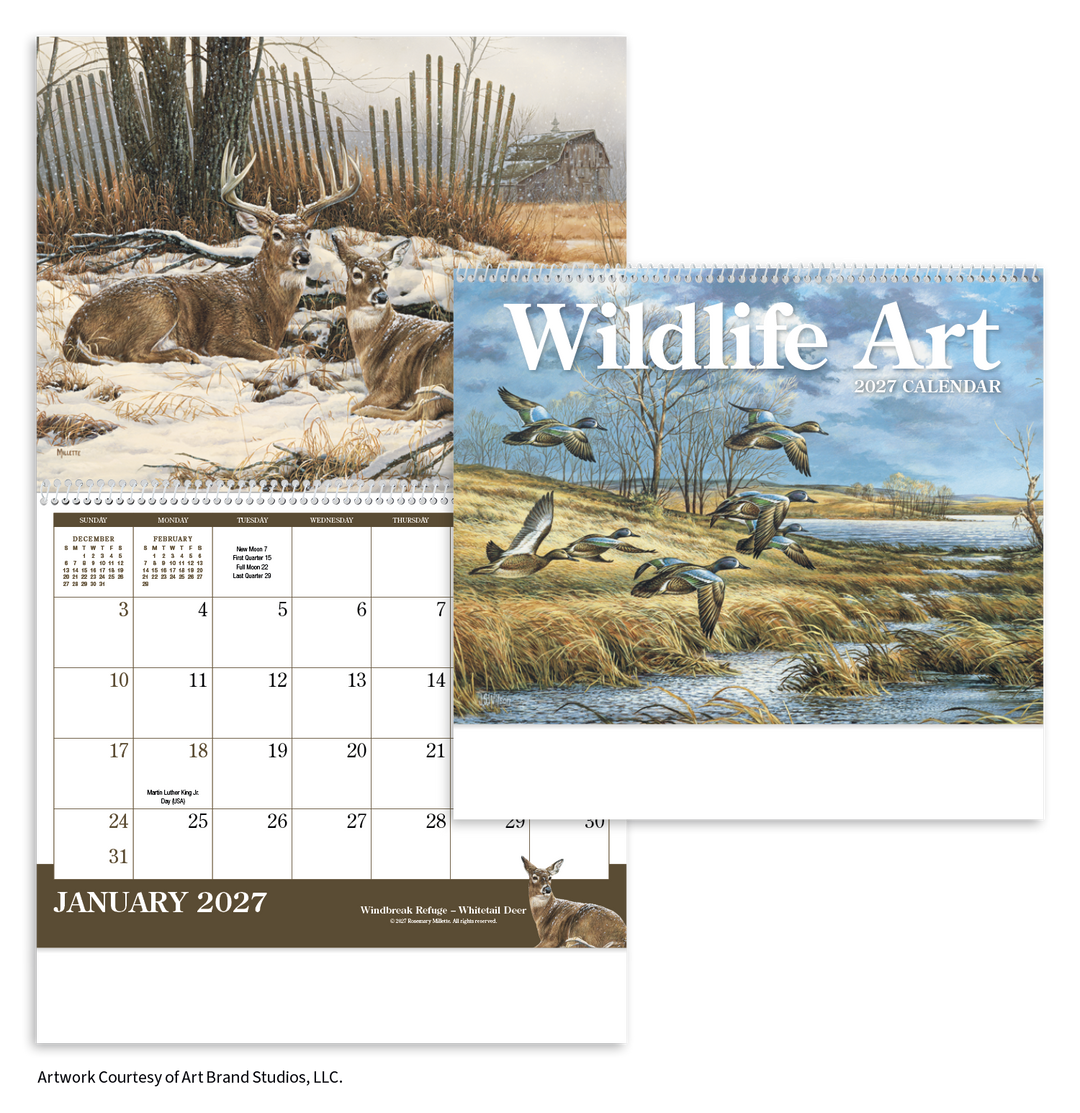 Triumph® Calendars Wildlife Art Calendar
