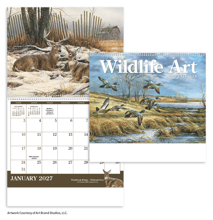 Triumph® Calendars Wildlife Art Calendar