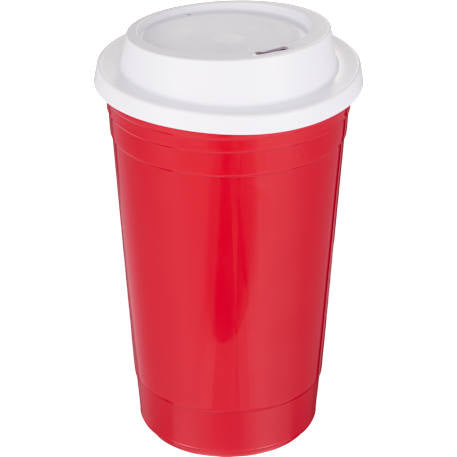 The Traveler Insulated Cup 16 oz. w/ Lid