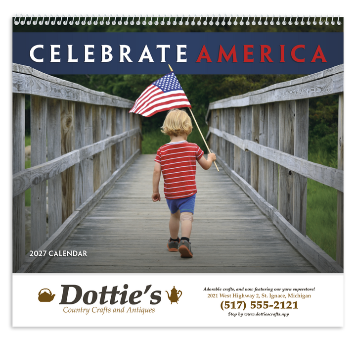 Good Value™ Celebrate America - Spiral Calendar