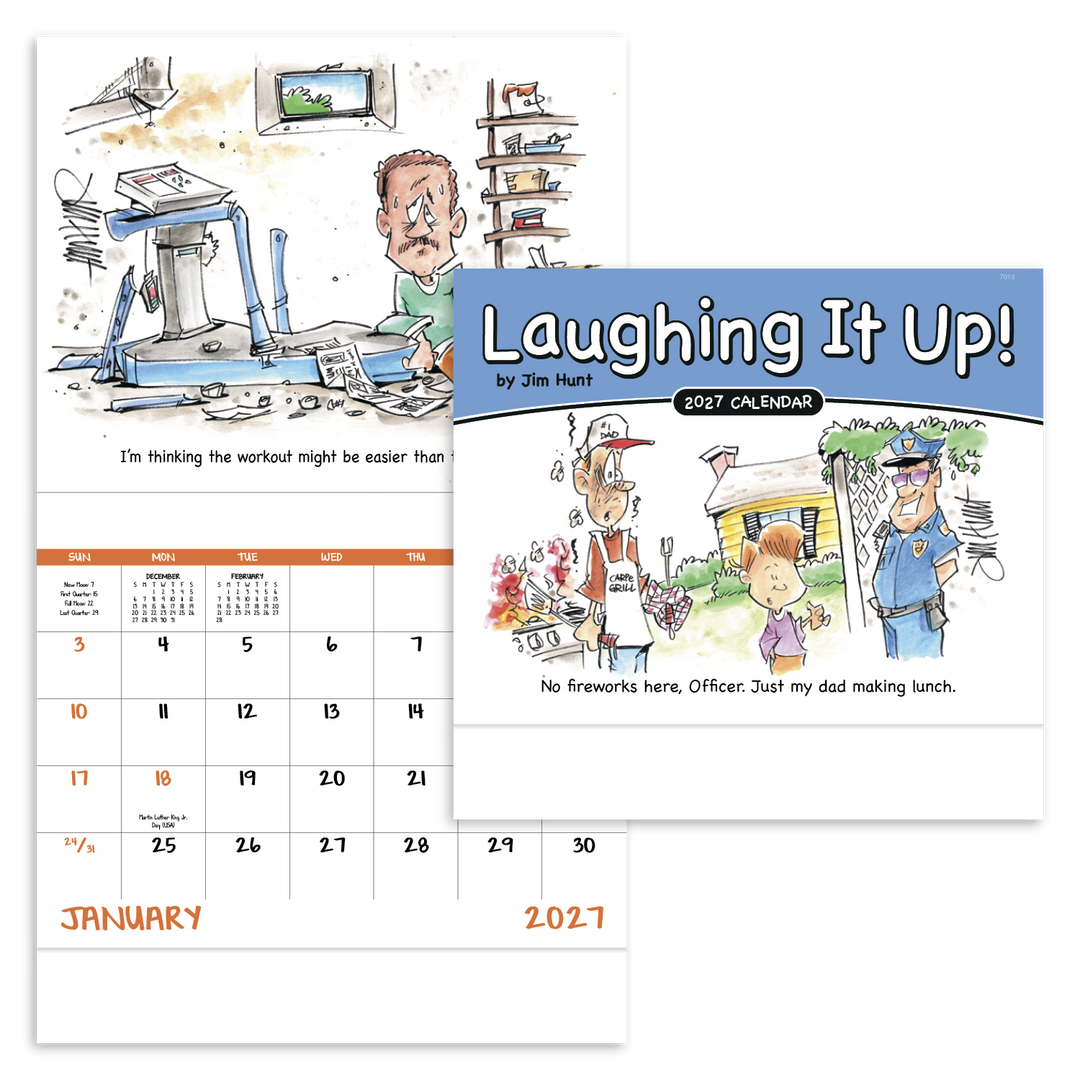 Good Value™ Laughing It Up - Stapled Calendar