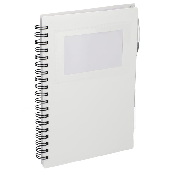 FSC® Recycled 5" x 7" Star Spiral Notebook with Pe