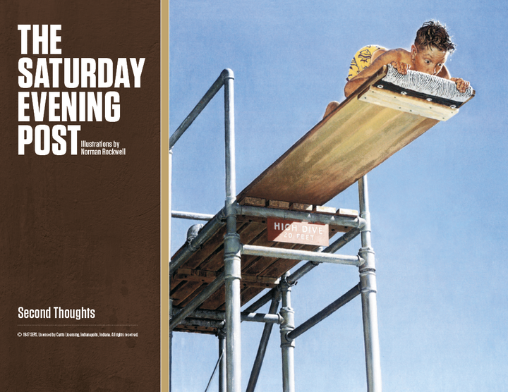 Good Value™  The Saturday Evening Post Illustrations by Norman Rockwell – Stapled Calendar