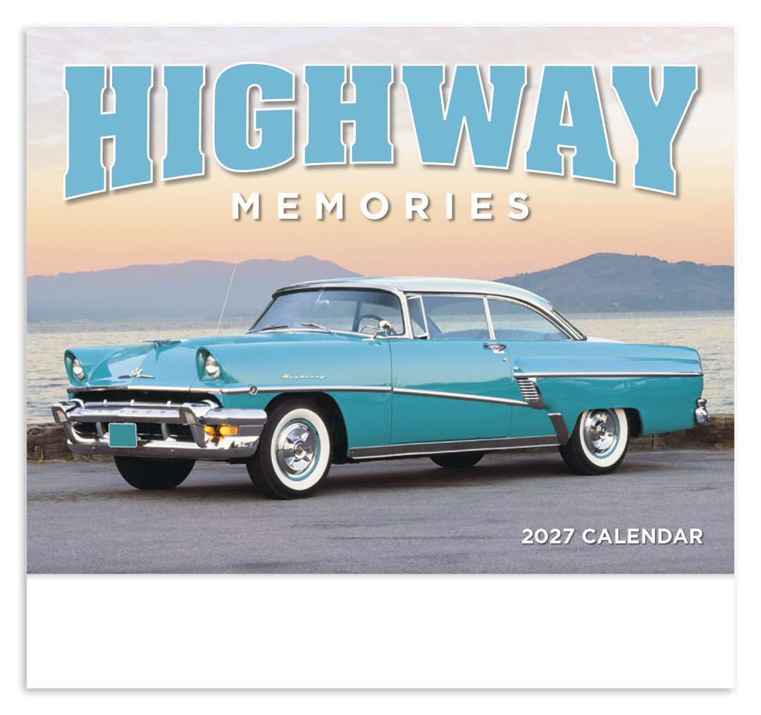 HotLine® Products Highway Memories Appointment Calendar - Stapled