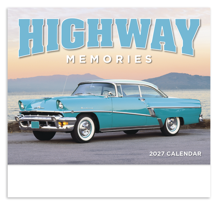 HotLine® Products Highway Memories Appointment Calendar - Stapled