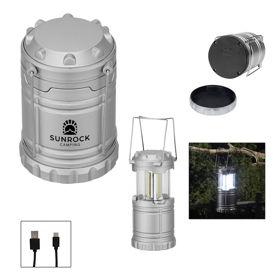 Rechargeable COB Pop-Up Lantern