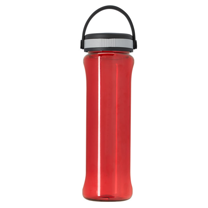 Boss Embossed RPET Bottle with Grip Lid - 26 oz.