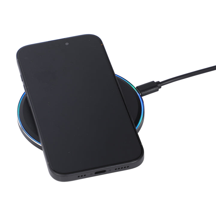 15W Light-up Aluminum Wireless Charger