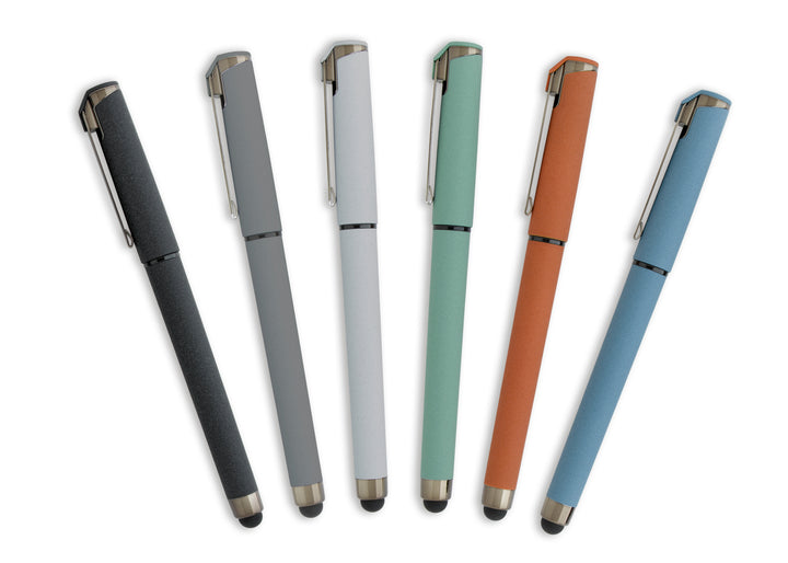 Good Value™ Cali Stylus Gunmetal Suede RABS Pen