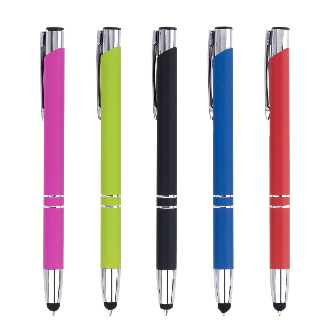 Monica Stylus Click Metal Pen (CLOSEOUT)
