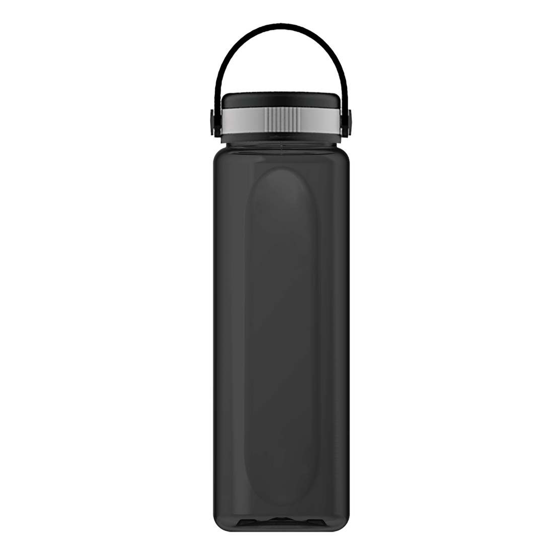 Boss Embossed RPET Bottle with Grip Lid - 26 oz.