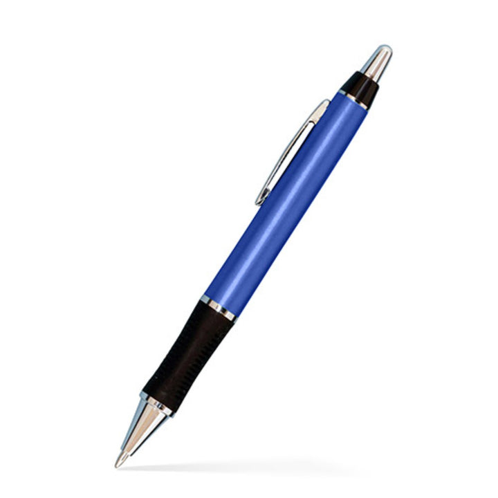 Barton Click Pen - Silver Accents