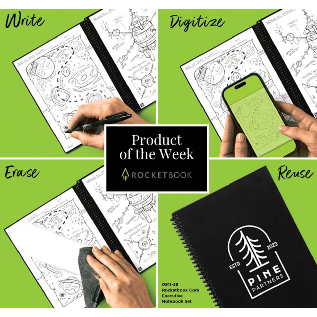 Rocketbook Core Executive Notebook Set