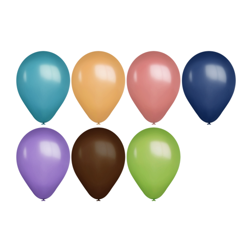 9" USA Fashion Opaque Latex Balloon