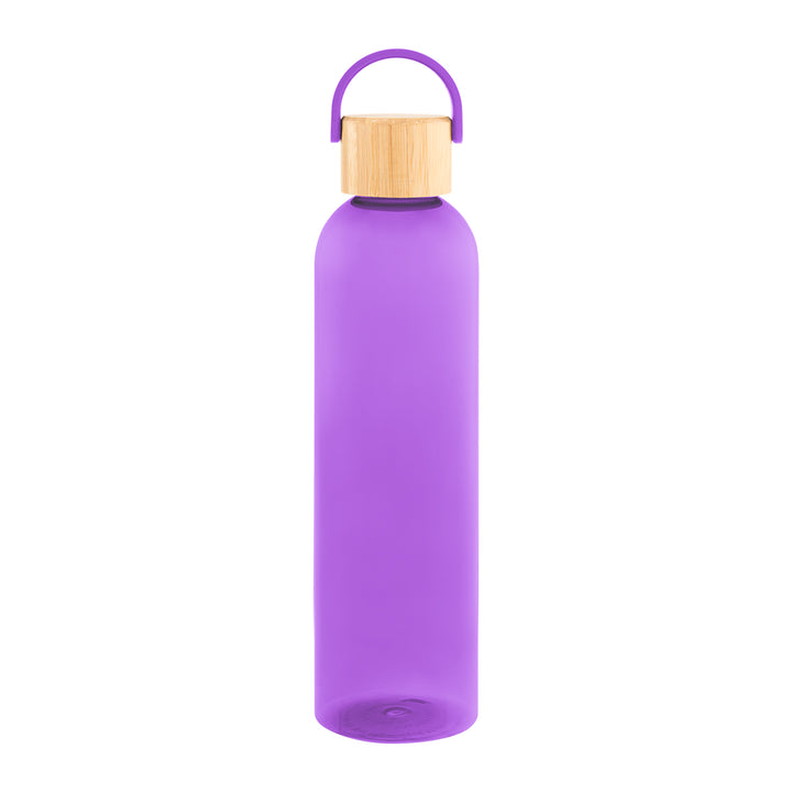 32 Oz. Jeffrey rPET Bottle With Bamboo Lid And Easy Carry Handle