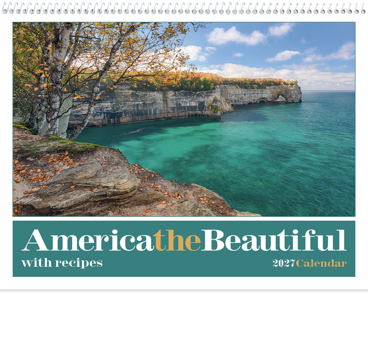 Triumph® Calendars America the Beautiful with Recipes Calendar