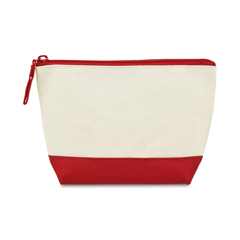 Canvas Zippered Pouch