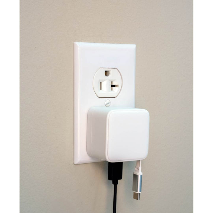 ETL Listed 20W Wall Charger with Retractable Cable