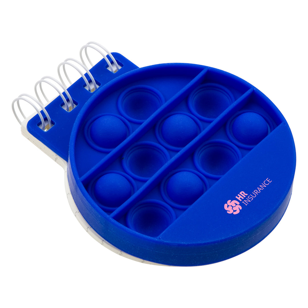 Round Spiral Notebook Push Pop