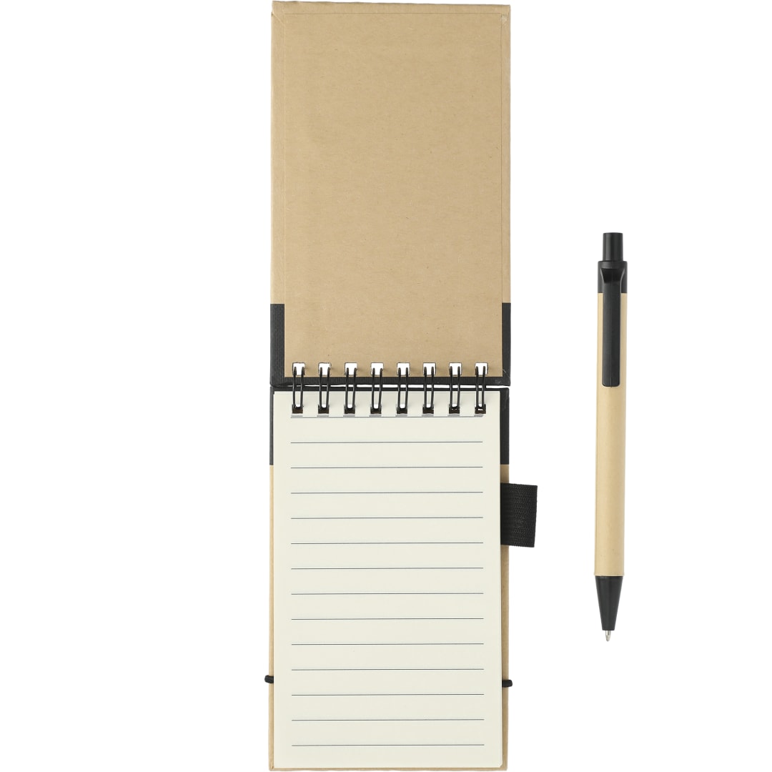 FSC® Mix 5" x 3" Recycled Jotter with Pen