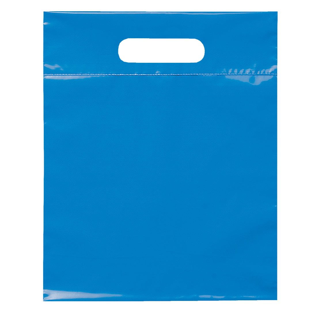 Die Cut Handle Bag - 9 1/2W x 12H - Flexo Ink Print
